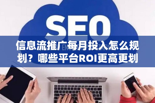 信息流推广每月投入怎么规划？哪些平台ROI更高更划算？