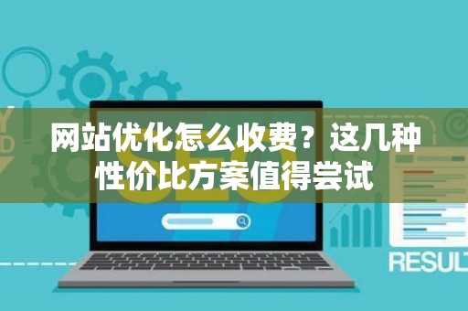 网站优化怎么收费？这几种性价比方案值得尝试