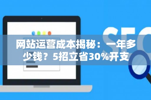 网站运营成本揭秘:一年多少钱?5招立省30%开支 网站运营成本揭秘:一年多少钱?5招立省30%开支