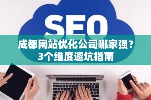 成都网站优化公司哪家强？3个维度避坑指南